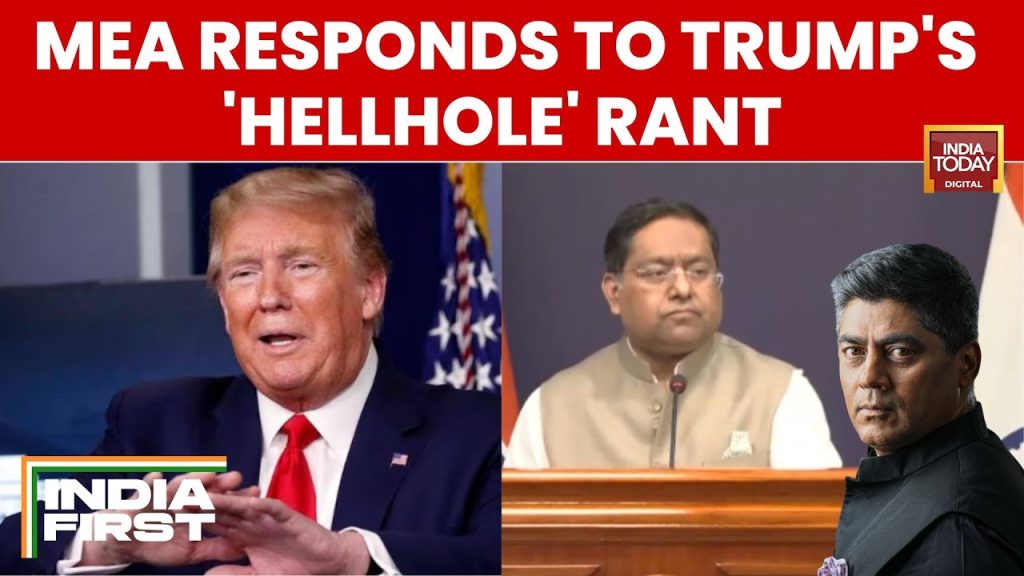 Donald Trump critiqué pour avoir soutenu des propos dérogatoires sur l'Inde et la Chine.