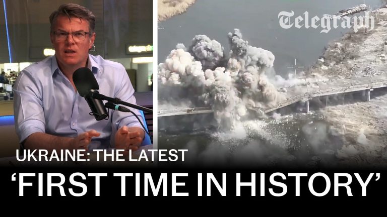 Drones britanniques frappent un pont russe : l'absurde réalité d'une guerre sans fin !