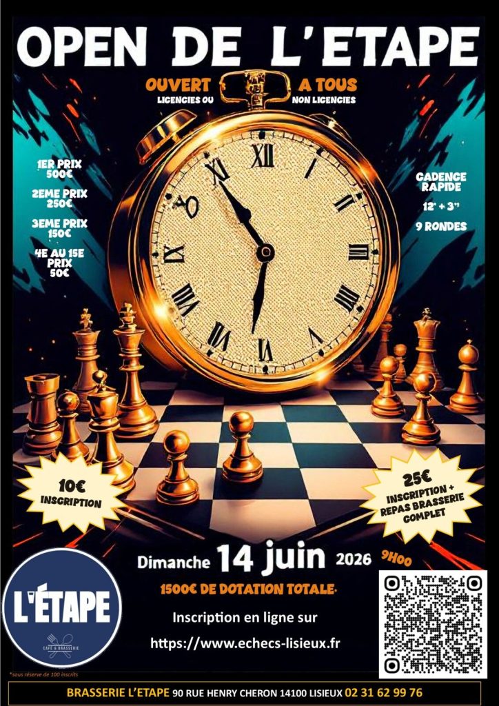 OPEN DE L'ETAPE - ECHIQUIER LEXOVIEN