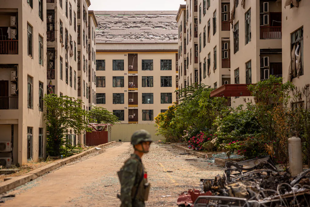 EN IMAGES - Au Cambodge, à l’intérieur des centres d’escroquerie en ligne