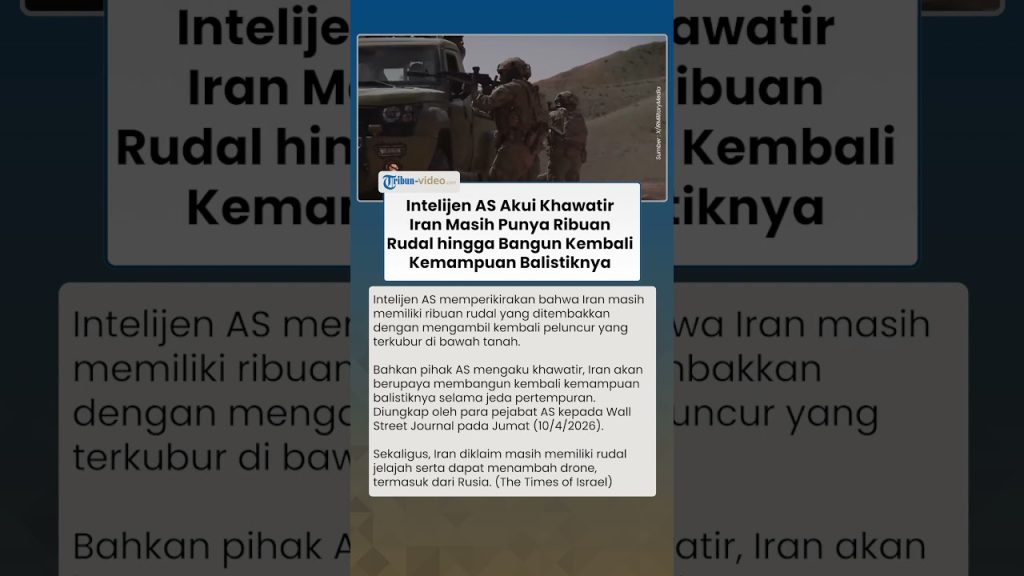 Iran : Des milliers de missiles cachés, l'Intelijen AS tremble face à une menace imminente !