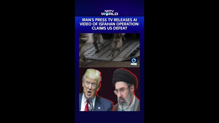 Iran's Press TV Publishes AI Video of Isfahan Operation, Claims US Defeat
