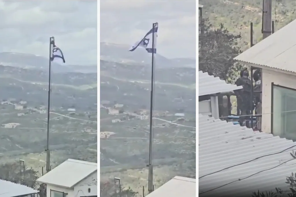 Au Sud-Liban, Israël hisse son drapeau près d’une base des Casques bleus et les met en danger
