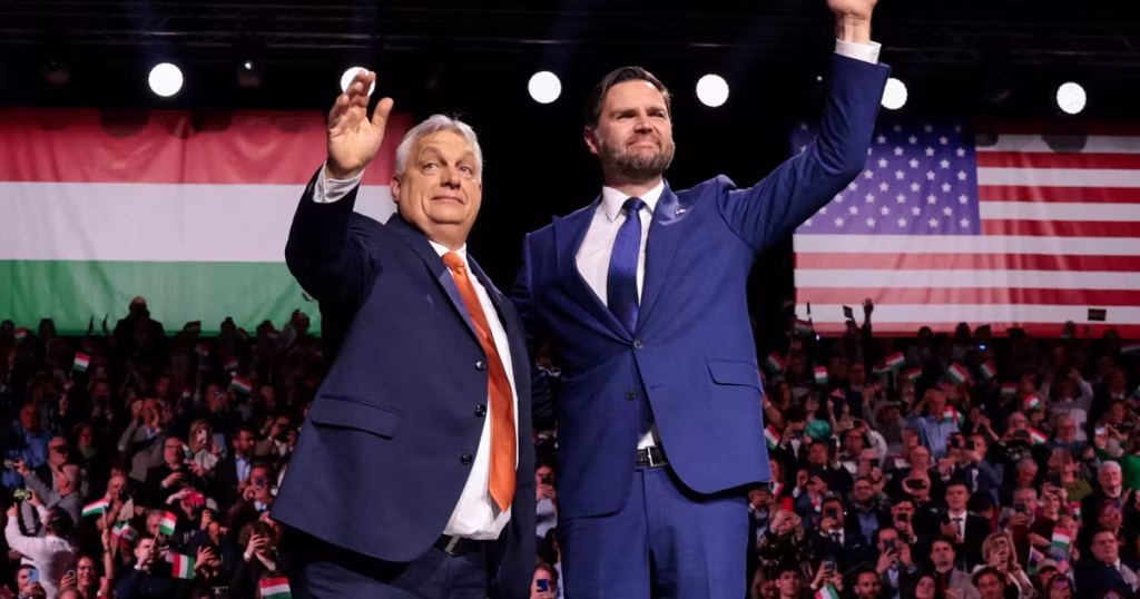 JD Vance en Hongrie : quand les conservateurs flattent l'absurde, entre casques bleus et journalistes libérées !
