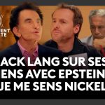 Jack Lang, complice d'Epstein : révélations explosives dans Complément d'enquête !