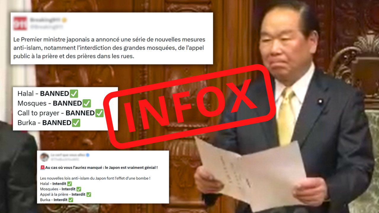 Les dessous de l'infox, la chronique - Non, le Japon ne vient pas d’adopter une loi anti-islam