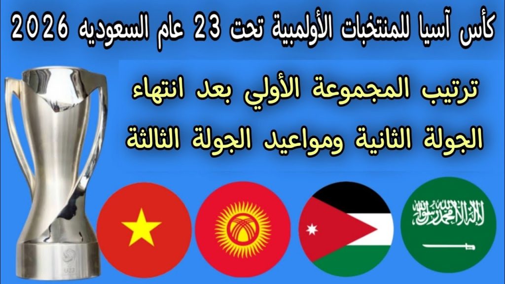 K.O. en Asie : la réalité choquante du classement des U23 saoudiens après la 2e journée !