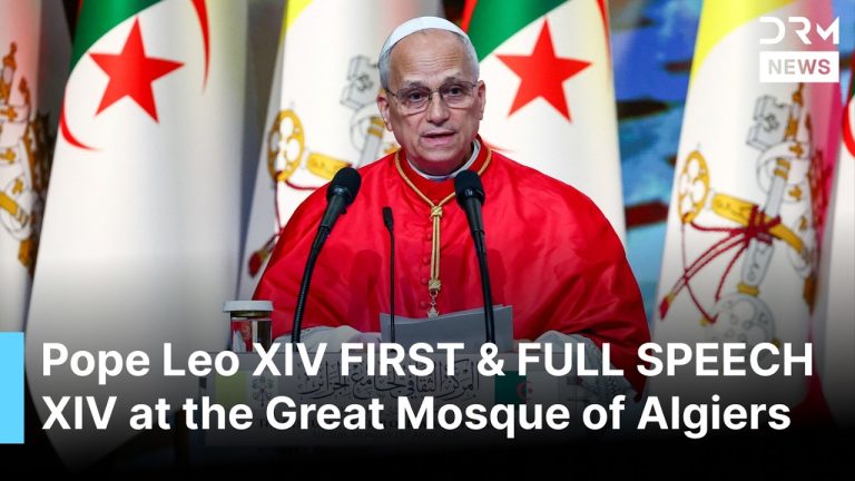 LE PAPE LÉO XIV DÉCLARE LA GUERRE À L'INJUSTICE: UN APPEL CHOC À L'UNITE À LA MOSQUÉE D'ALGER