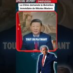 La Chine s'indigne : quand l'absurde des décisions de Trump menace le Venezuela !