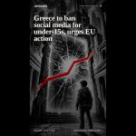 La Grèce prévoit d'interdire les réseaux sociaux aux moins de 15 ans, l'UE appelle à agir.