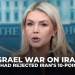 La Maison Blanche confirme que les « lignes rouges » de Trump sur l'Iran restent inchangées.