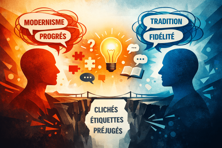 Les Mots qui Tuent le Débat : Quand le Modernisme et le Traditionalisme Sont des Étiquettes