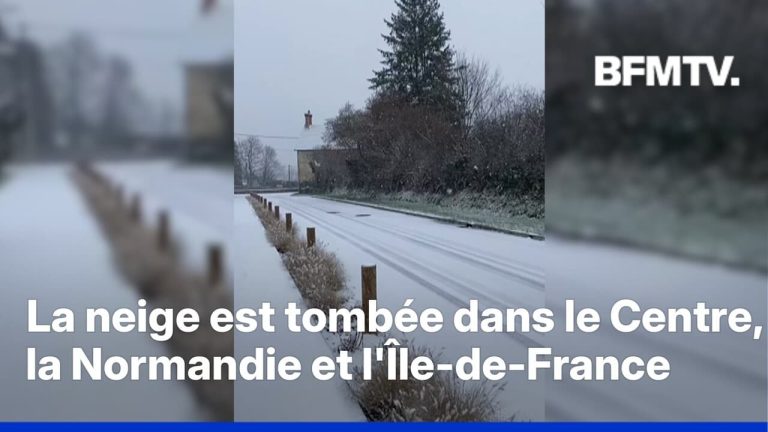 Les premiers flocons de neige en Normandie et Île-de-France : un hiver précoce à anticiper ?