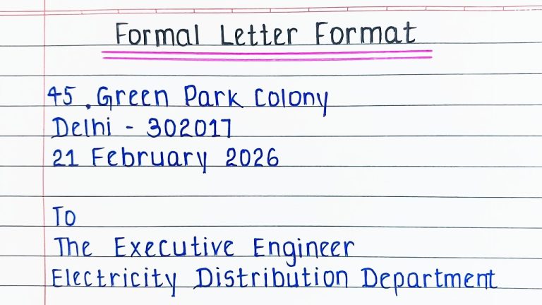 Lettre de plainte sur les coupures de courant fréquentes dans la région de [Nom de la ville]