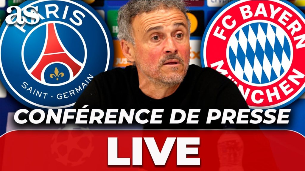 Luis Enrique aborde les enjeux tactiques avant PSG vs FC Bayern Munich en conférence de presse