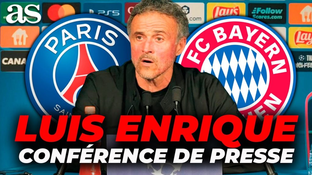 Luis Enrique s'exprime après la victoire du PSG 5-4 contre le Bayern en Ligue des champions.