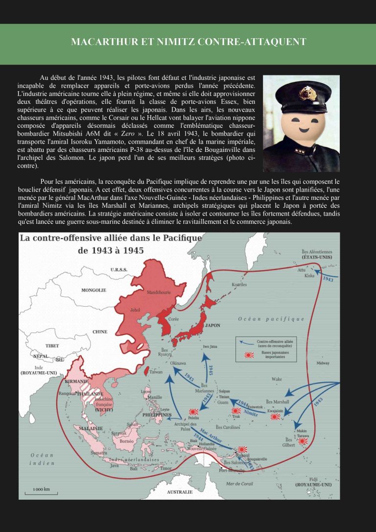 Chapitre 19 : MacArthur et Nimitz Contre-Attquent