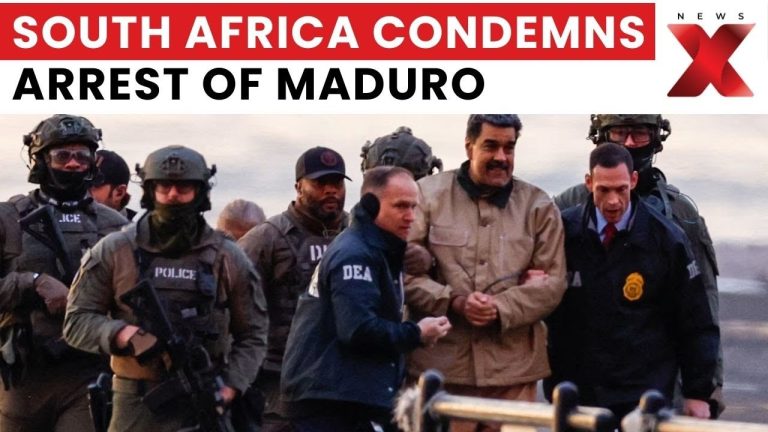 Maduro arrêté : l'absurde indignation d'un président sud-africain face à une violation flagrante du droit international !