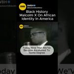 Malcolm X souligne l'identité africaine en Amérique lors de son discours historique.