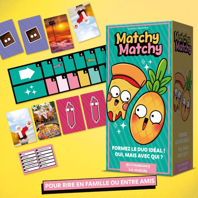 Matchy Matchy : Découvrez si ce jeu d&rsquo;ambiance peut vraiment rassembler vos amis !