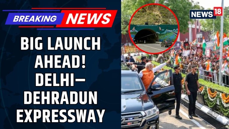 Modi inaugure un roadshow à Saharanpur avant le lancement de l'Expressway Delhi-Dehradun