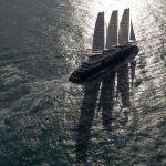 Baptême de l&rsquo;Orient Express Corinthian à Saint-Nazaire, le plus grand voilier du monde