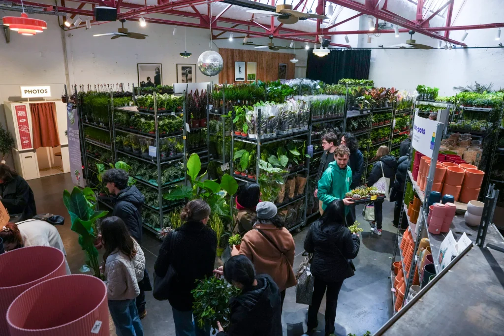 Grande vente de plantes à la Part-Dieu 