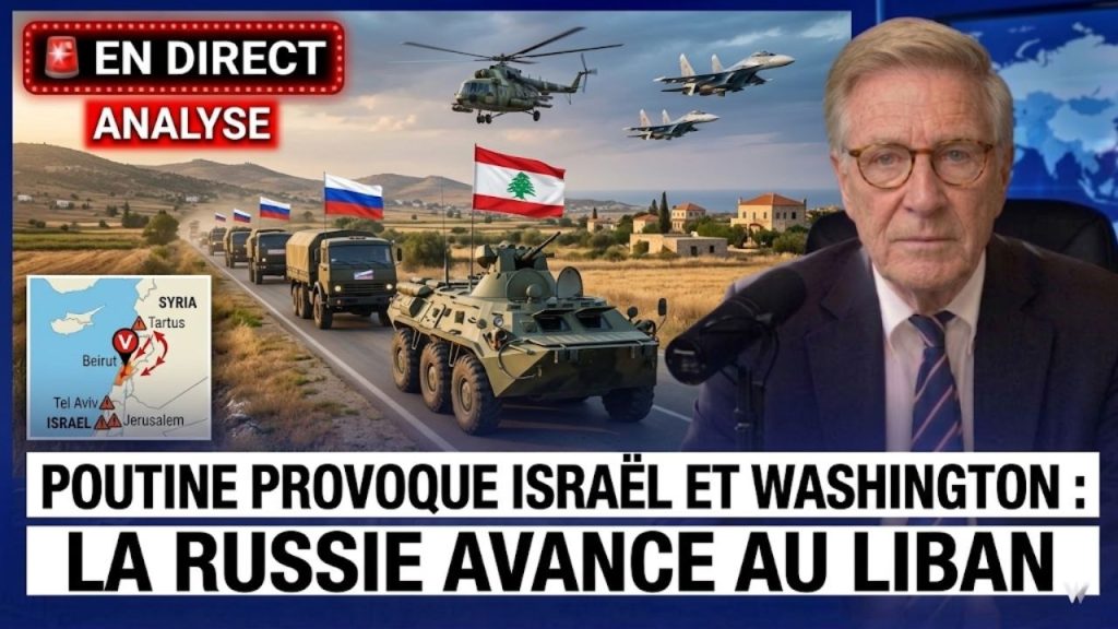 Poutine renforce la présence russe au Liban, suscitant des tensions avec Israël et Washington.