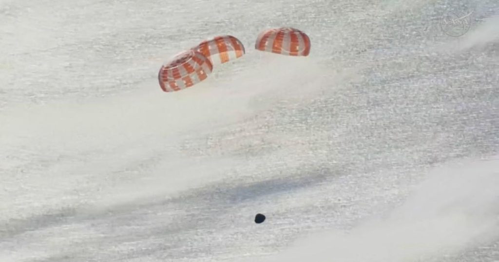 Quand la capsule d'Artemis atterrit, nos dirigeants RN restent coincés dans l'absurde local !