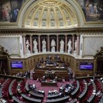 Le Sénat le 23 décembre 2025 à Paris