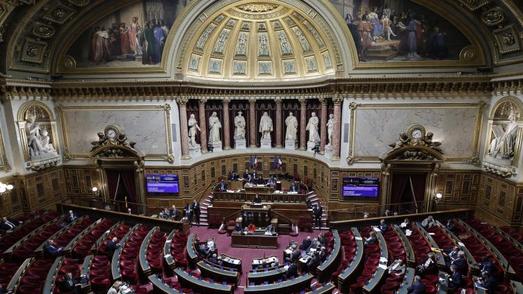 Le Sénat le 23 décembre 2025 à Paris