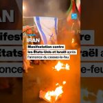 🇮🇷 Téhéran en ébullition : des Iraniens pro-régime célèbrent un cessez-le-feu choquant !