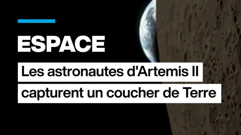 Artemis II : Les astronautes partagent une vue inédite du coucher de Terre