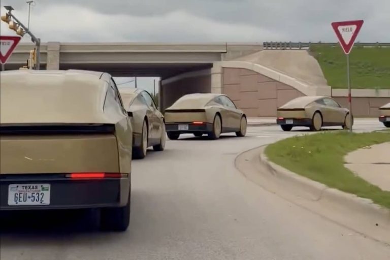 Des Tesla Cybercab en balade : une exploration inattendue de l&rsquo;avenir de la mobilité ?