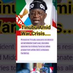 Tinubu appelle à la stabilité en Afrique de l'Ouest face à la crise en Iran