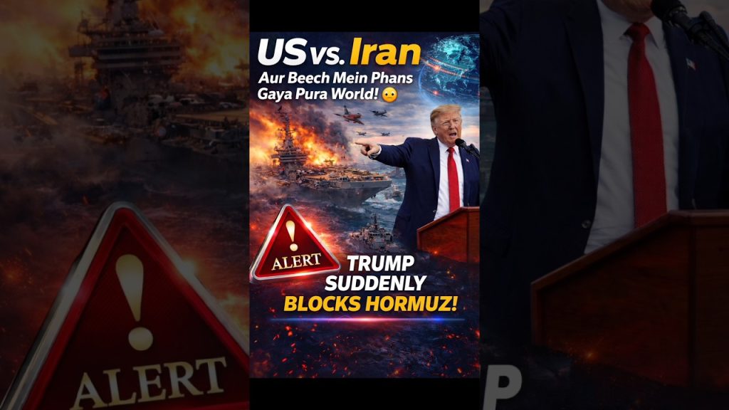 Trump bloque le détroit d'Hormuz : une décision absurde aux conséquences explosivess !