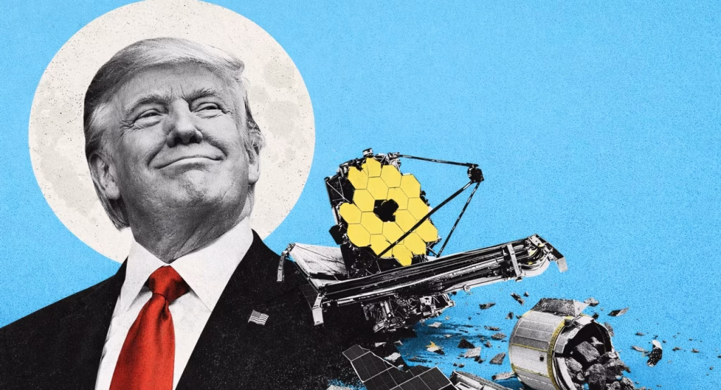 Trump efface l'avenir scientifique de la NASA : les villes RN applaudissent l'absurde !