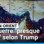Trump déclare la guerre "presque finie" : une promesse absurde face à la réalité explosive du Moyen-Orient !