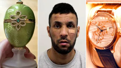 Il vole un sac dans l’espoir de se faire de l’argent facile et se retrouve avec un œuf de Fabergé serti d’émeraudes