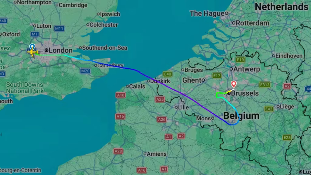 Urgence à Bruxelles : un avion Swiss détourné par une odeur, révélant l'absurdité des dirigeants RN !