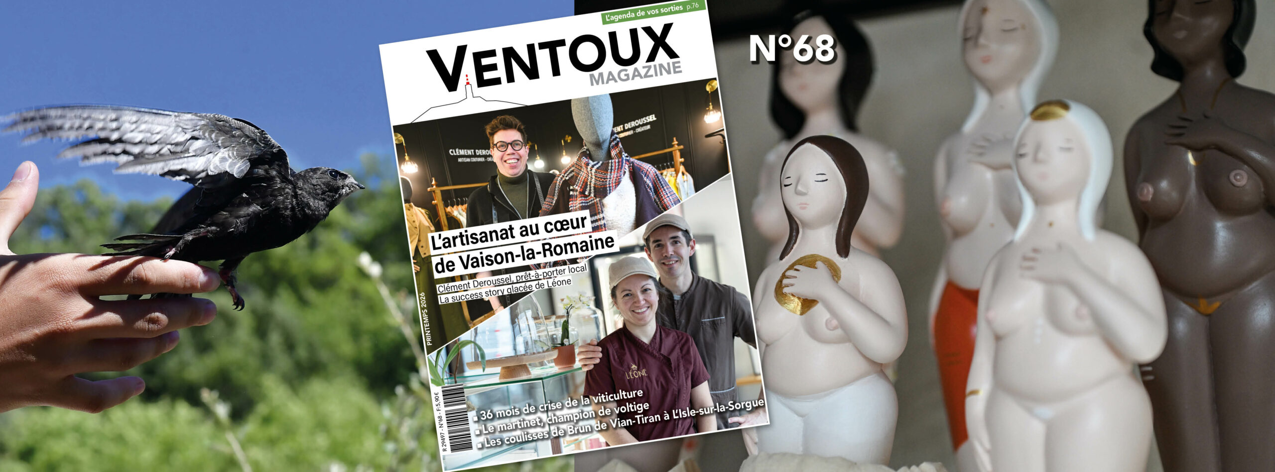 Le nouveau Ventoux Magazine printemps n°68 est paru ! - Ventoux Magazine