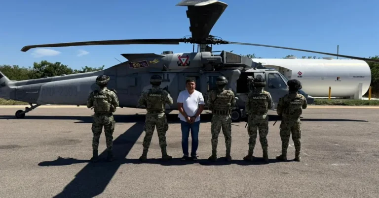 L&rsquo;armée mexicaine capture le commandant de cartel Audias Flores lors d&rsquo;une opération.