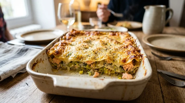 Lasagnes Poireaux-Saumon : Une Alternative Légère et Réconfortante