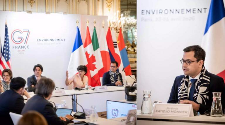 La Nouvelle-Calédonie au G7 Environnement pour défendre ses réserves marines.