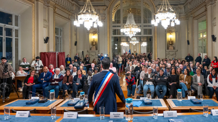 Roubaix : retour en images sur l’installation du conseil municipal et l’élection de David Guiraud - ROUBAIXXL