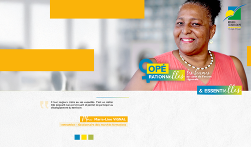 [OPERATIONNELLES] Aujourd’hui, focus sur le parcours de Marie-Line VIGNAL.