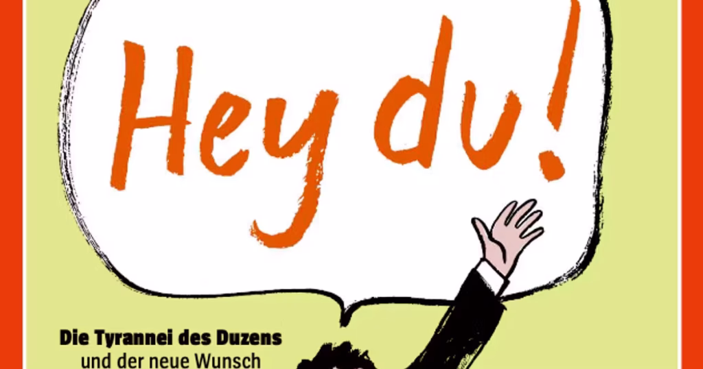 Allemagne : Vers la fin de la 'tyrannie du tutoiement' ? Les conservateurs en perdent leur latin !