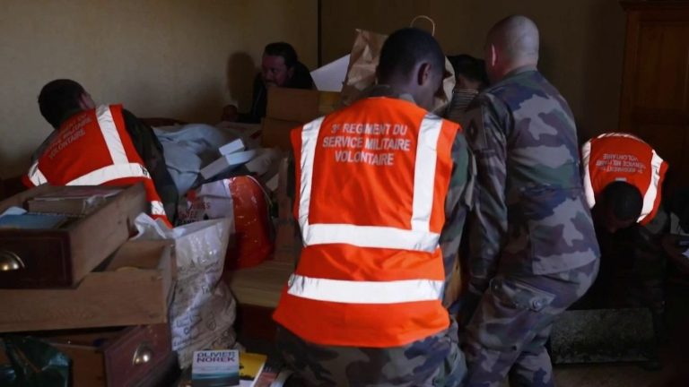 La Décrue et l&rsquo;Engagement des Militaires Volontaires : Un Soutien Précieux aux Sinistrés