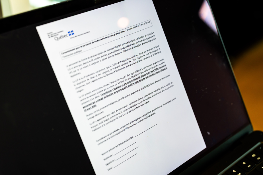 Interdiction du port de signes religieux