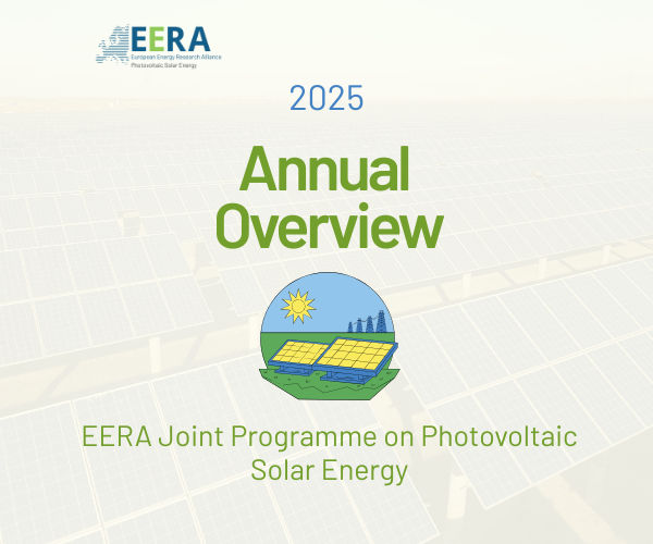 Quelle évolution pour le programme EERA sur l&rsquo;énergie solaire photovoltaïque d&rsquo;ici 2025 ?